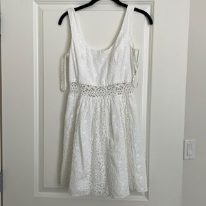 Lilly Pulitzer • size 4 • gently used eyelet skater dress